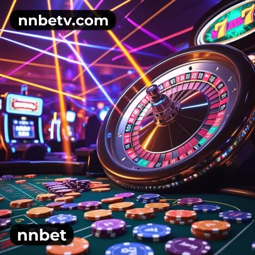 Tela de boas-vindas e lobby de jogos do aplicativo nnbet